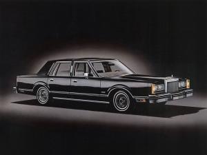 Lincoln Continental Town Car 1980 года